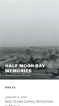 Mobile Screenshot of halfmoonbaymemories.com